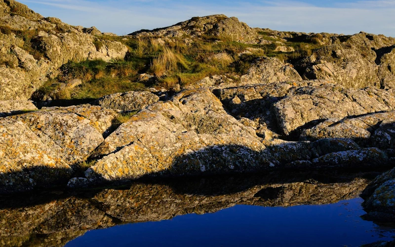 Rhosneigr, Sea, Rocks